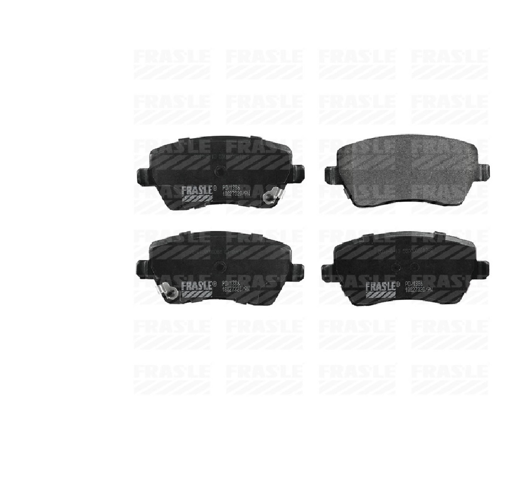 [PD/1386] [PD/1386] LINEA LIVIANA - PASTILLAS DE FRENO - FRAS-LE - DUSTER-KANGOO-LOGAN-SANDERO-CLIO-CLIO MIO-NISSAN MARCH POS.1075