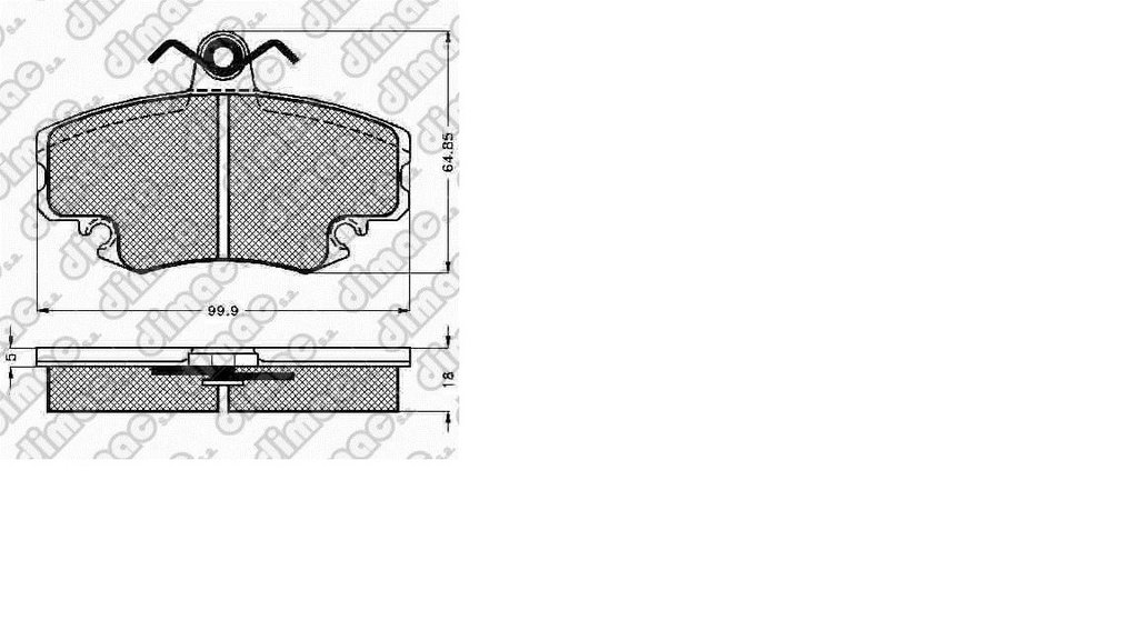 [PD/338] REPUESTOS Y ACCESORIOS - PASTILLAS DE FRENO - FRAS-LE - RENAULT CLIO/19/9/LOGAN/SYMBOL POS. 191