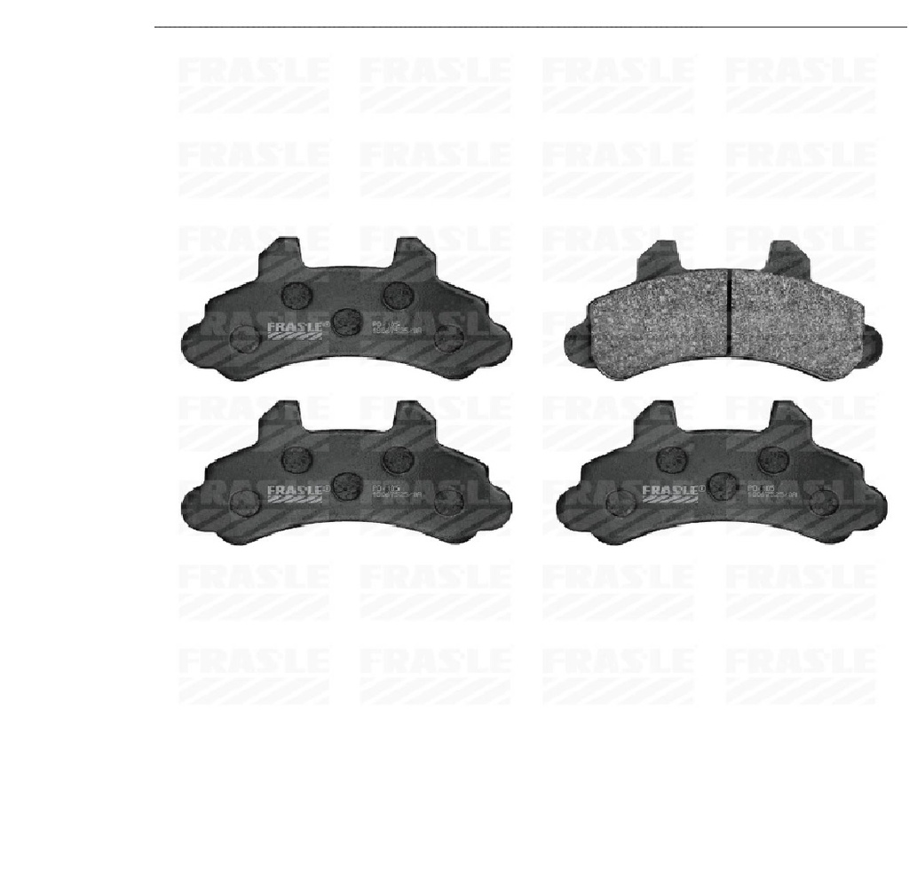 [PD/105] [PD/105] LINEA LIVIANA - PASTILLAS DE FRENO - FRAS-LE - FORD F100- F 1000 - 1985/1999