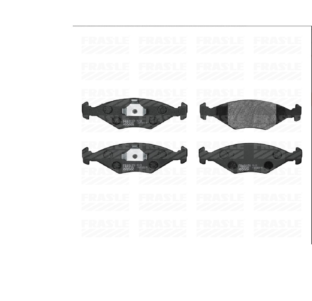 [PD/28] LINEA LIVIANA - PASTILLAS DE FRENO - FRAS-LE - FORD GALAXI-GOL GTI/POINTER-FIAT-VW