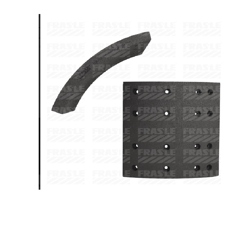 [CA/32-XXX] LINEA PESADA - CINTA DE FRENO AF600 - FRAS-LE - ACOPLADO RANDON Y VARIOS 8" AF600 REMACHES DE 6MM