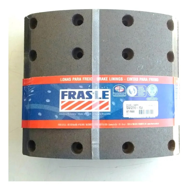 [SV/230-STD] LINEA PESADA - CINTA FRENO SERVICIO PESADO - FRAS-LE - SCANIA 114-124-S4 DELANTERA ANCHO 203MM 16 AGUJEROS
