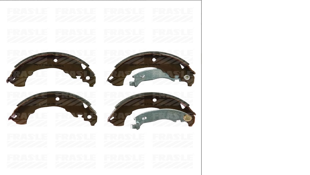[FI/330-CPA PATIN FRENO] REPUESTOS Y ACCESORIOS - PATINES DE FRENOS - FRAS-LE - FIAT GRAND SIENA 1.6 16V/ PALIO / UNO WAY 203MM STD.