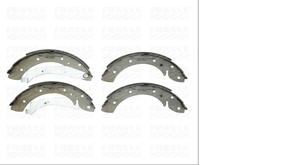 [FI/220-X-CPA PATIN FRENO] LINEA LIVIANA - PATINES DE FRENOS - FRAS-LE - FIAT PALIO 1.6 10/... PUNTO 07/11 228MM 1RA MEDIDA