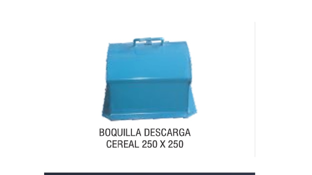 [15142] [15142] LINEA PESADA - REPUESTOS LINEA PESADA - WHEEL - BOQUILLA CEREALERA 250 X 250