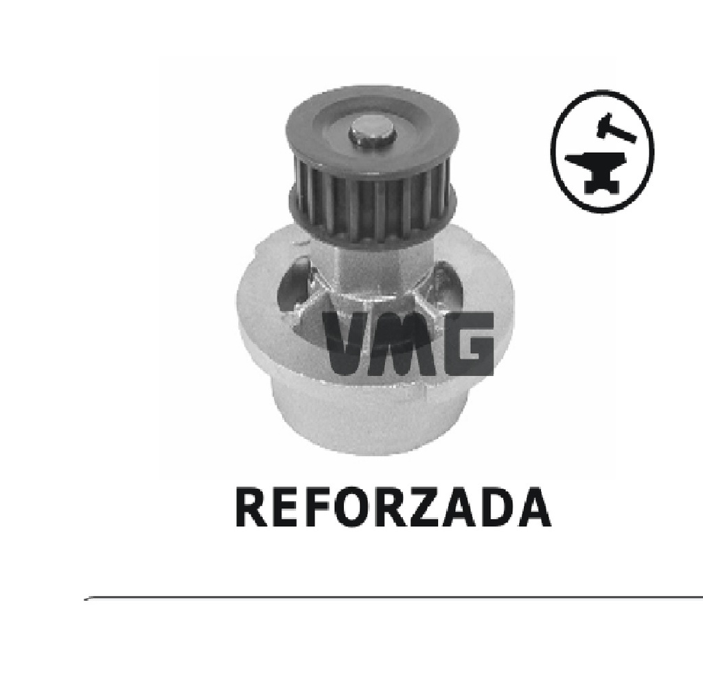 [BA193] LINEA LIVIANA - BOMBAS DE AGUA - VMG - CHEVROLET CORSA-CELTA 1.0-1.2-1.6 8V. POLEA 19D. REFORZADA