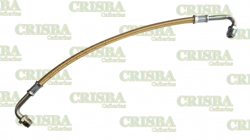 [W3065.T] REPUESTOS (BC) - REPUESTOS LINEA PESADA - CRISBA FLEX./C.COMPR./VARIOS - FLEXIBLE LUBRICACION TURBO FORD F100/4000 CUMMINS 4 CIL