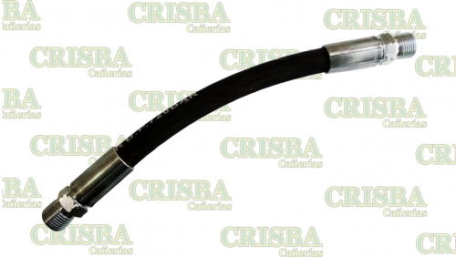 [W4396.30] REPUESTOS (BC) - REPUESTOS LINEA PESADA - CRISBA FLEX./C.COMPR./VARIOS - FLEXIBLE DIRECCION HIDRAULICA 710/ 1633/ 1938/ 1634 LARGO 300 MM