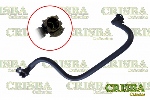 [W3149] REPUESTOS (BC) - REPUESTOS LINEA PESADA - CRISBA FLEX./C.COMPR./VARIOS - FLEXIBLE AGUA COMPRESOR VW 18310/ 17220 CONECTOR 1/2