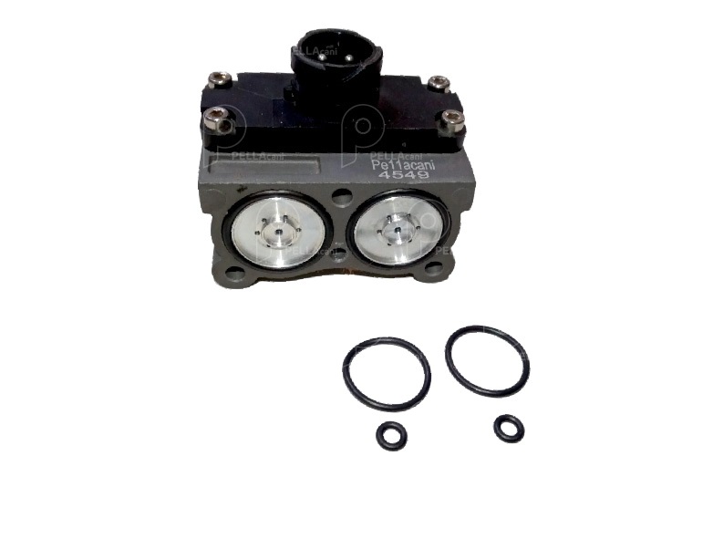 [24549] REPUESTOS (BC) - REPUESTOS LINEA PESADA - PELLACANI - ELECTROVALVULA / SOLENOIDE 3/2 - CONEXION BAYONETA 3 PINES