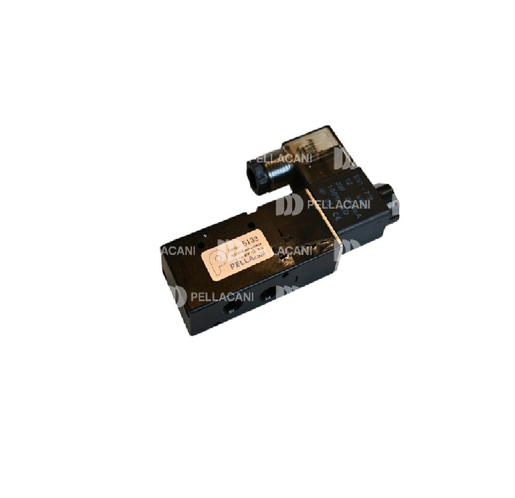 [25132] LINEA PESADA - REPUESTOS LINEA PESADA - PELLACANI - ELECTROVALVULA 3/2 VIAS DC12V 1/8" NO T2