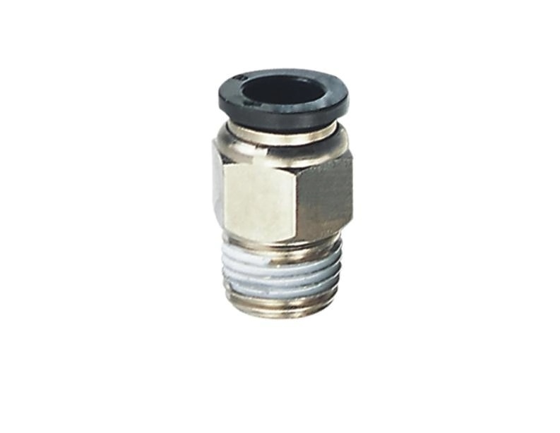 [21784] [21784] REPUESTOS Y ACCESORIOS - CONEXIONES FRENO AIRE/VARIAS - PELLACANI - CONECTOR RECTO TUBO 10MM ROSCA 3/8