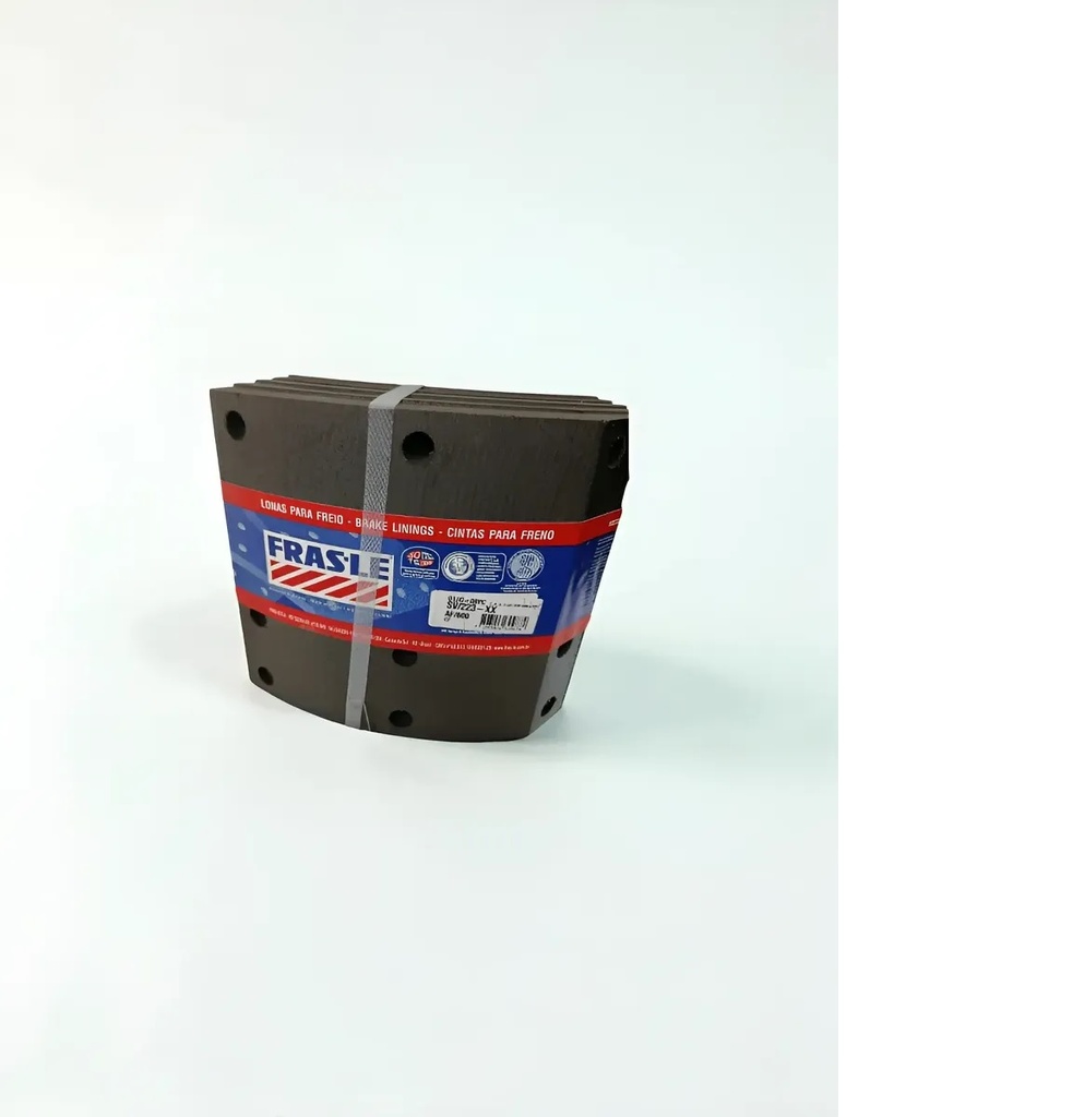 [SV/223-X] LINEA PESADA - CINTA DE FRENO AF600 - FRAS-LE - COLECTIVO SCANIA 112-113 DEL REMACHE AGUJERO DE 6MM