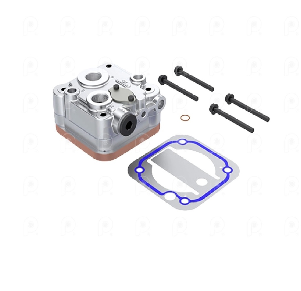 [28673] LINEA PESADA - REPUESTOS LINEA PESADA - PELLACANI - TAPA COMPRESOR COMPLETA KNORR 92MM CAMION VW 17.280