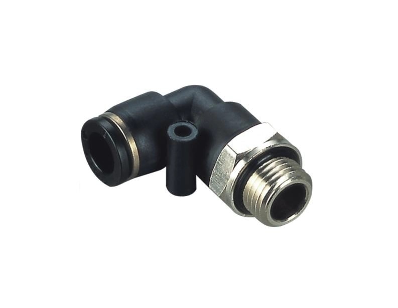 [21880] LINEA PESADA - CONEXIONES FRENO AIRE/VARIAS - PELLACANI - CONEXION CODO ROSCA 1/8 X TUBO1/4 C/O´RING