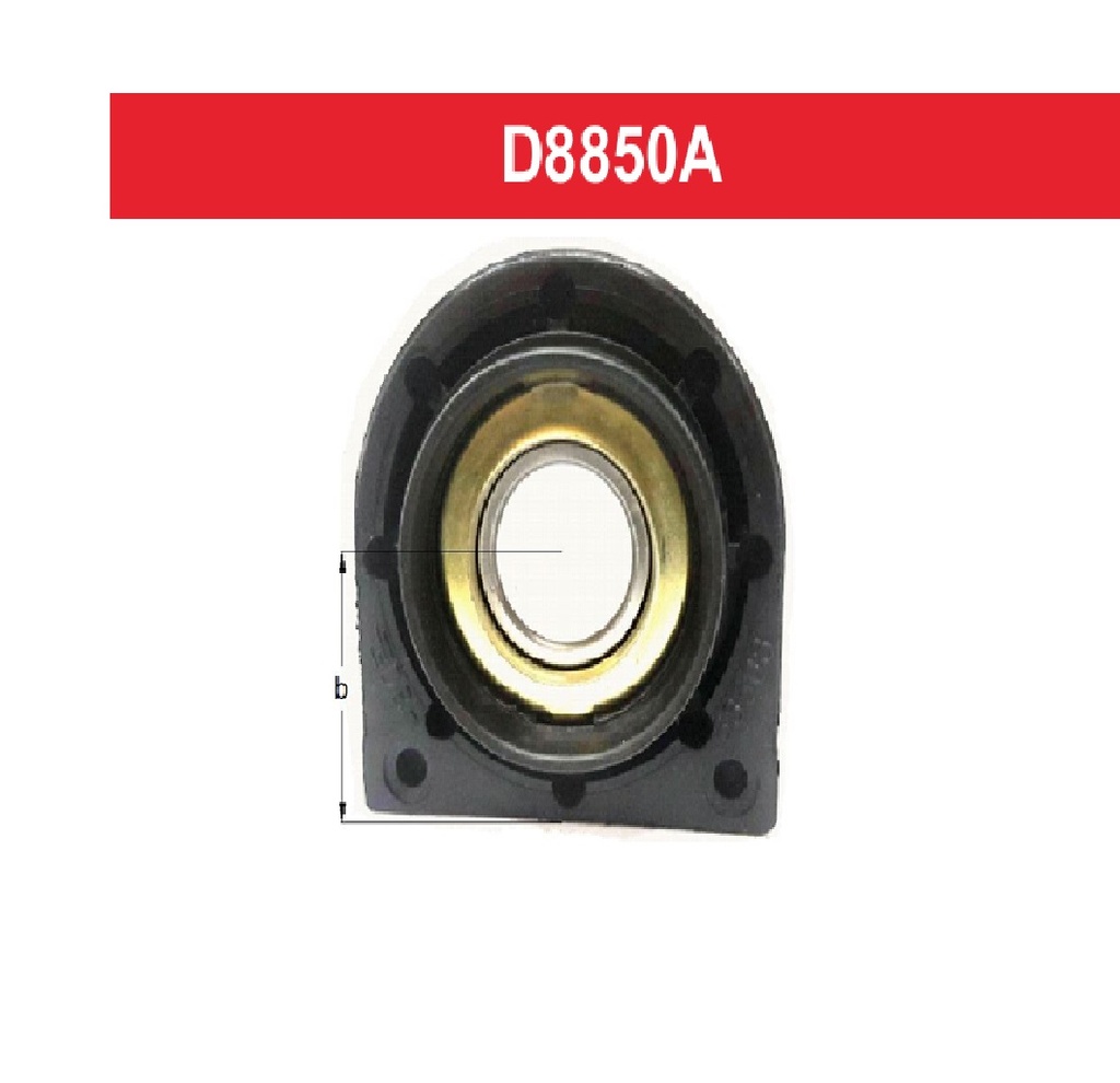 [D8850A] LINEA PESADA - CENTRO DE CARDAN - DBH - FORD F100/150-14000 MOTOR MWM - M BENZ 710-813-913-SPRINTER 310-312