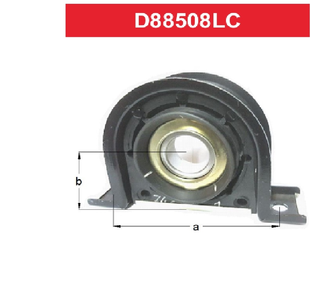 [D88509LC] LINEA PESADA - CENTRO DE CARDAN - DBH - MB 1620-FORD CARGO 1722-700-CHEVROLET C60-DODGE 800(45MM C/SOPORTE Y A