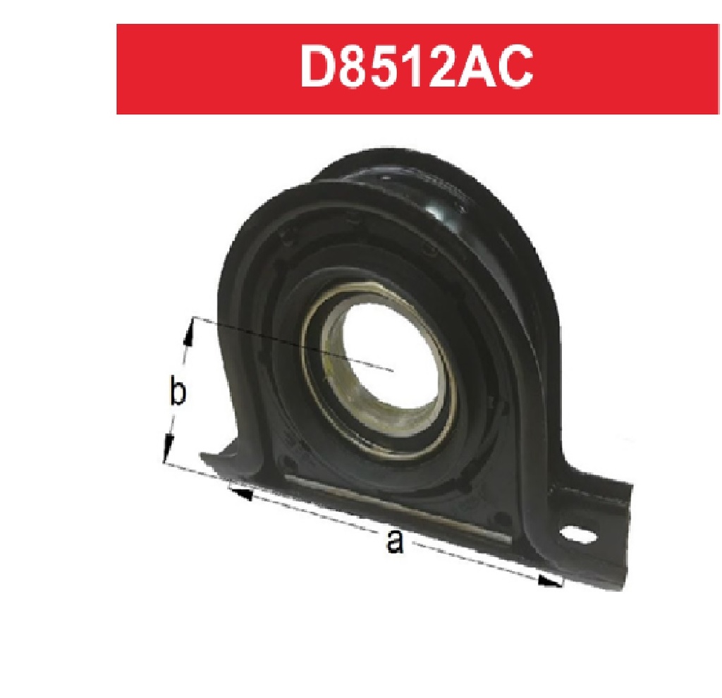 [D8512AC] LINEA PESADA - CENTRO DE CARDAN - DBH - IVECO - RENAULT - VOLVO 75MM