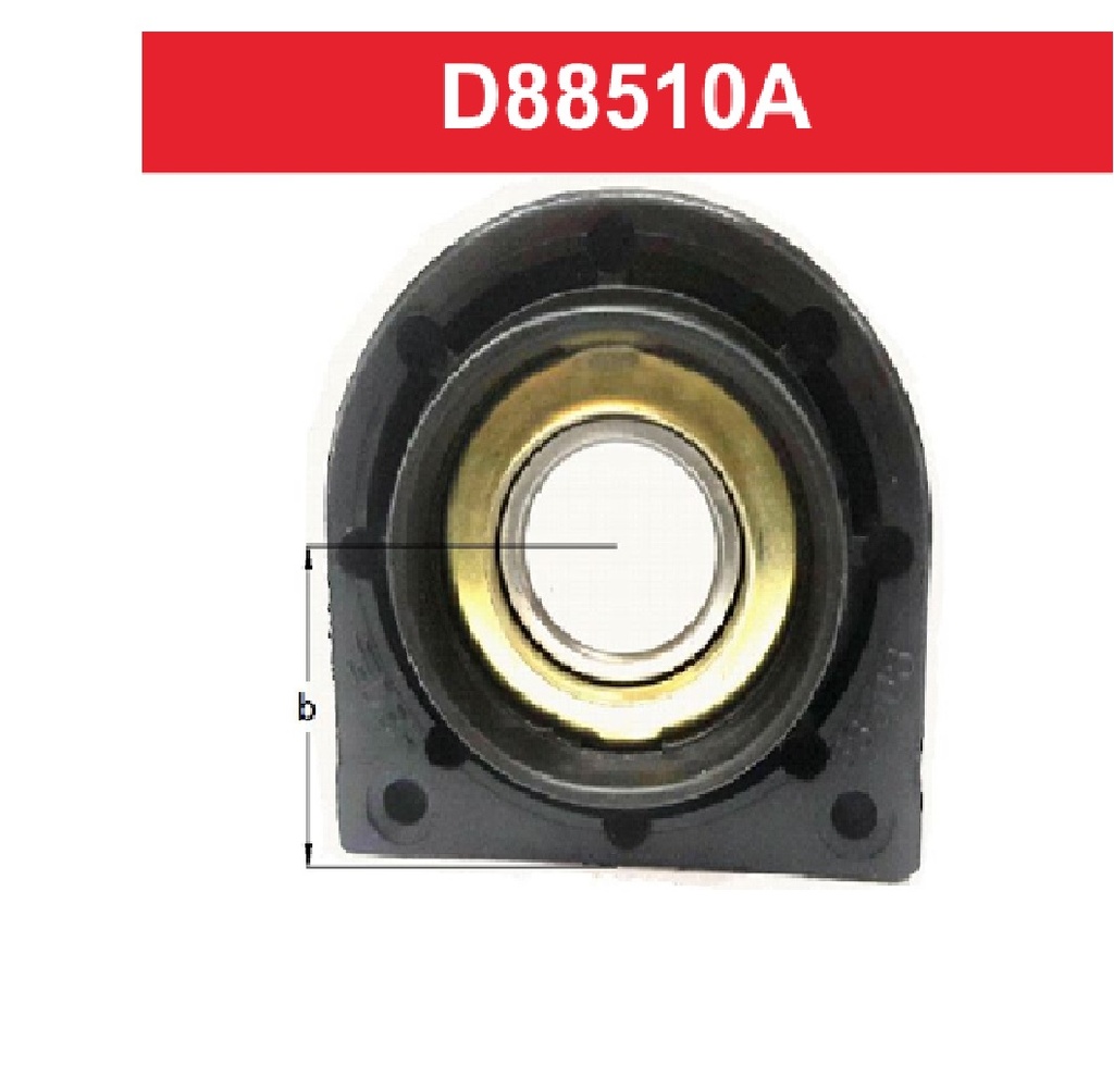 [D88510A] LINEA PESADA - CENTRO DE CARDAN - DBH - FORD - M BENZ - GM - VW - VOLVO- DIMEX RODAMIENTO 50MM - SIN SOPORTE